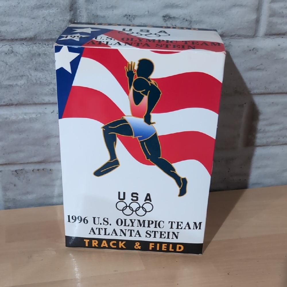 1996 USA Olympic Team Atlanta Stein - Track & Field (White/Red/Blue)